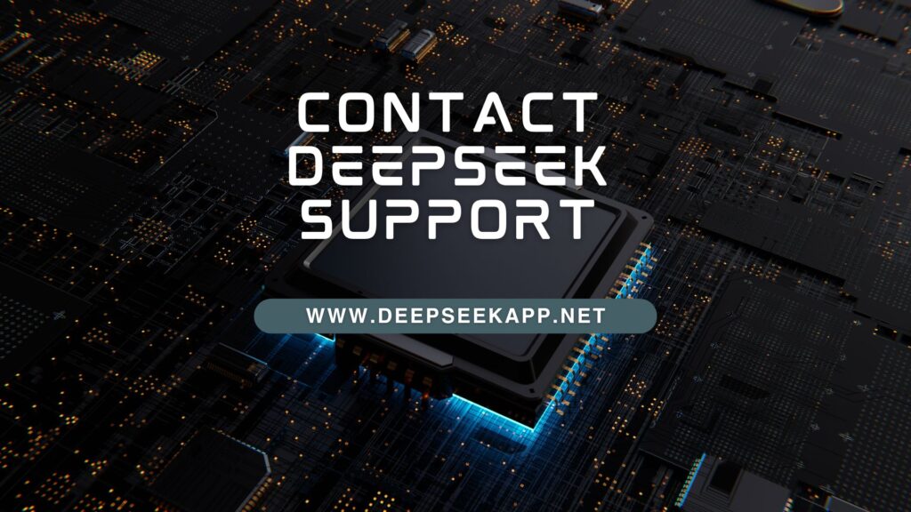 Contact DeepSeek Support